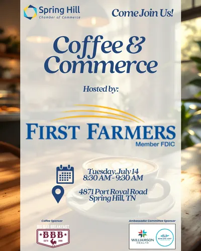 Coffee & Commerce: First Farmers & Merchants Bank