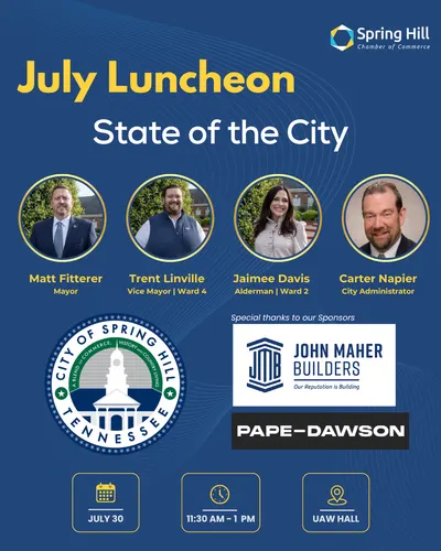 July Luncheon: State of the City