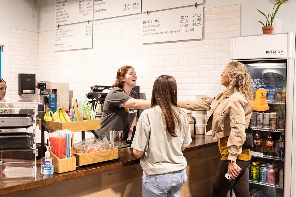 Coffee chats at local spots